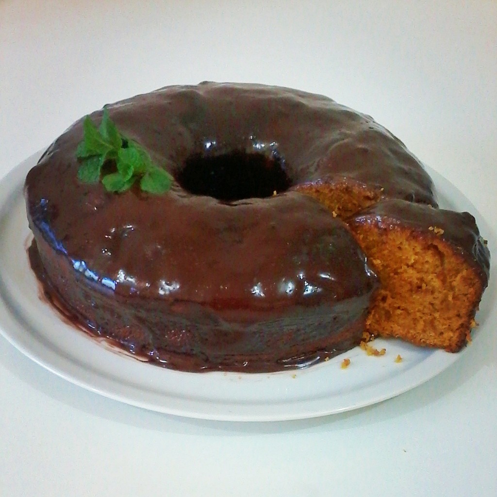 Bolo De Cenoura Gostoso Com Açúcar Marcavo