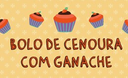 Bolo De Cenoura Com Ganache De Chocolate Gostoso