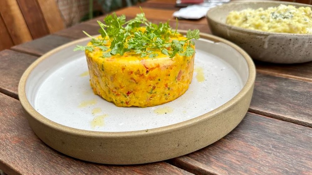 Cuscuz paulista vegetariano