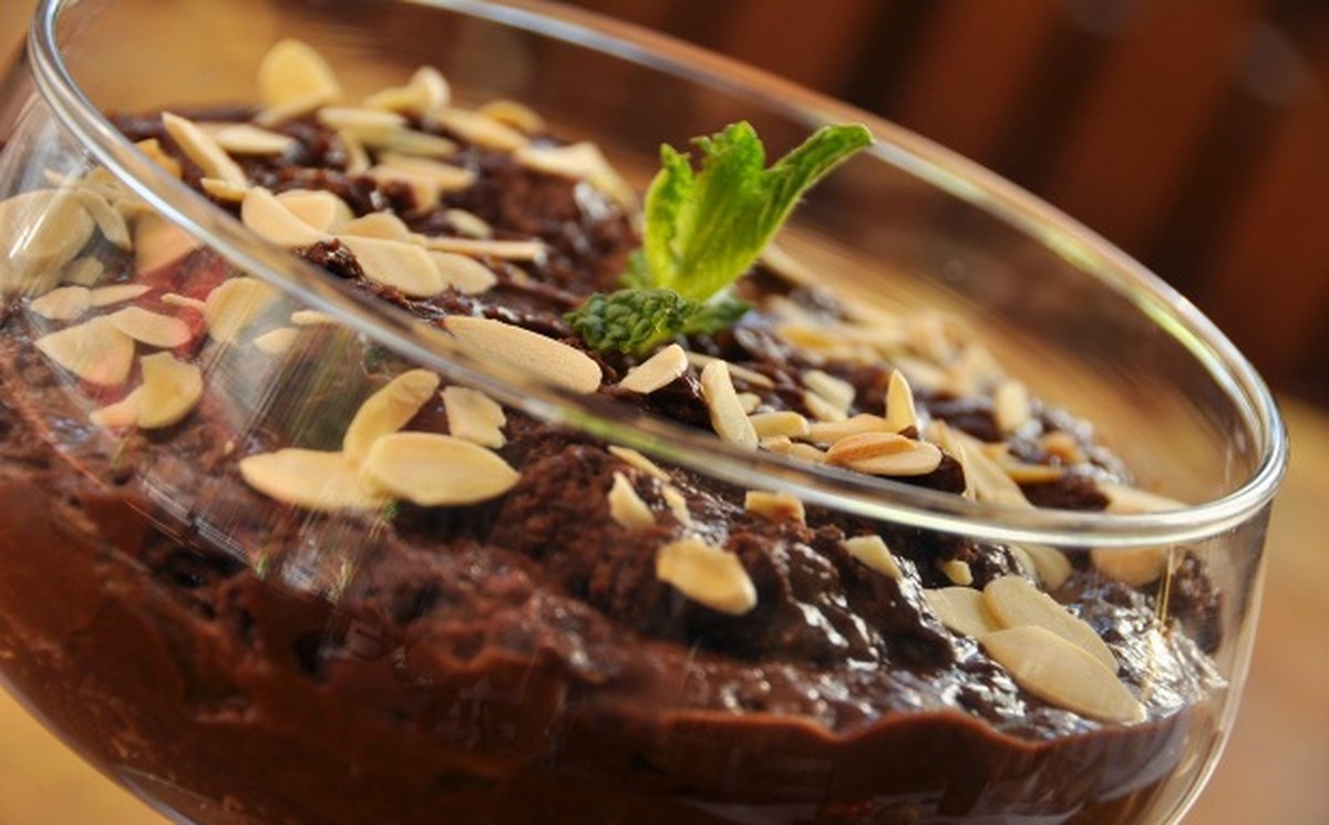 Mousse de chocolate amargo Natal Receitas