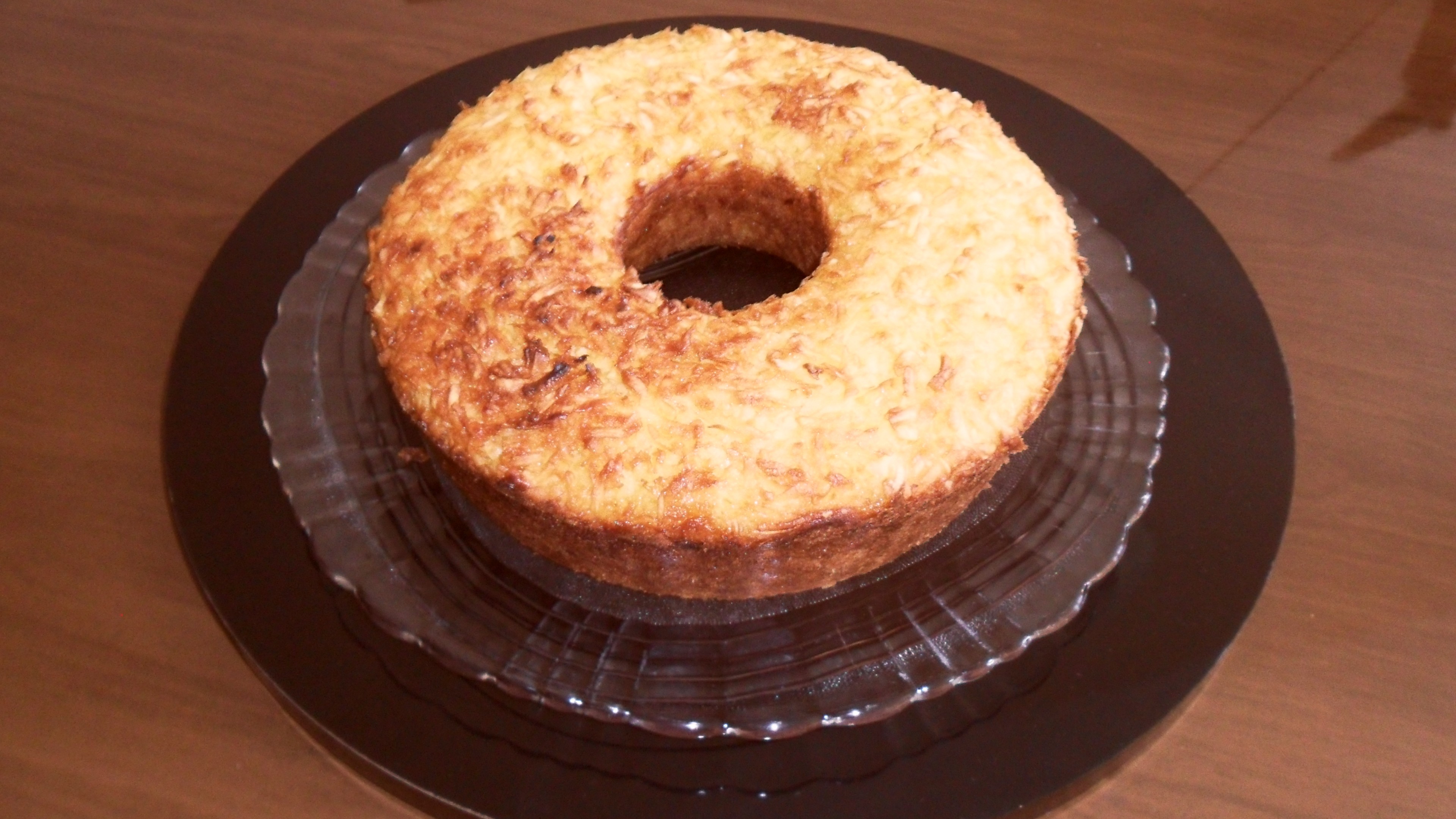 Bolo De Mandioca Com Queijo E Coco