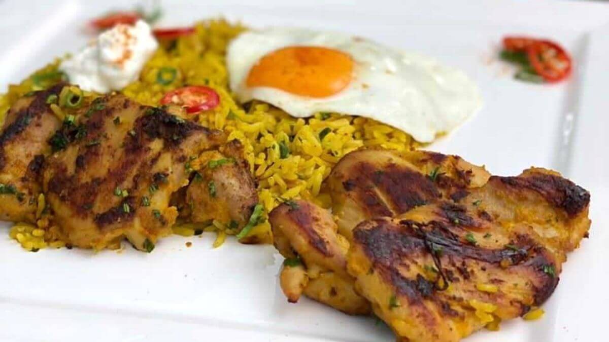 Frango com arroz aromático | Receitas