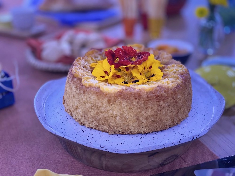 Bolo de tangerina