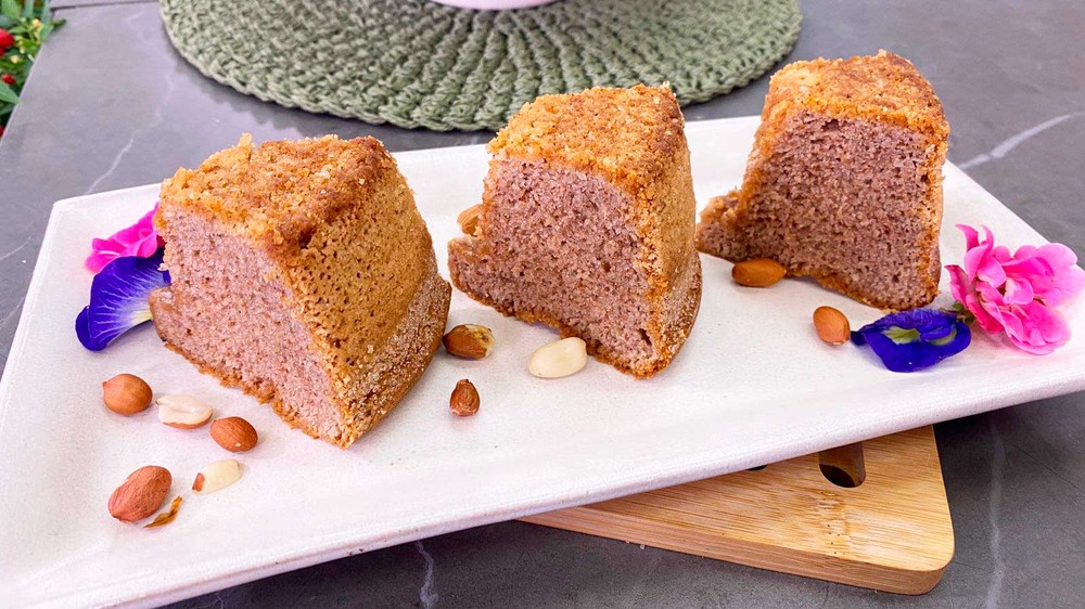 Bolo de amendoim da Ana Maria Braga
